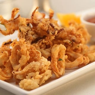 TO Fried Curried Calamari