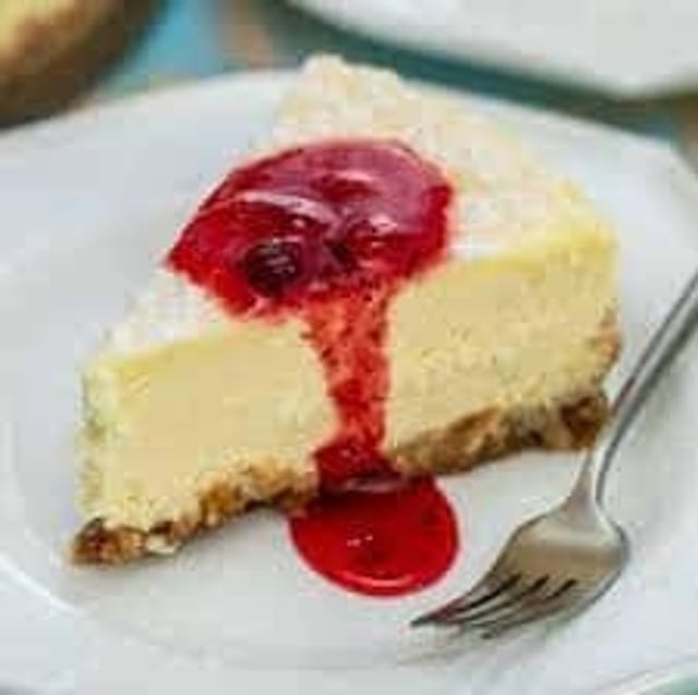 NY Style Cheesecake.
