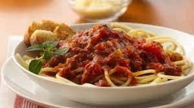 Spaghetti Plate.